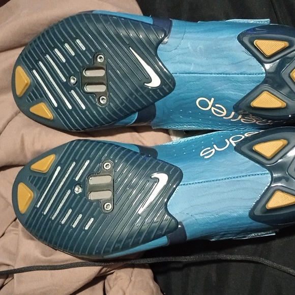 1 Pair of Nike Superrep Cycle 2 Next Nature Mesh Cycling shoes, Men\'s Sz.13 Blue